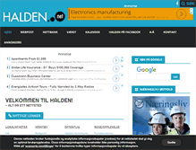 Tablet Screenshot of halden.net